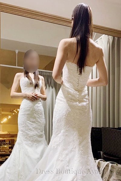 マーメイドドレス ウェディング White one pronovias