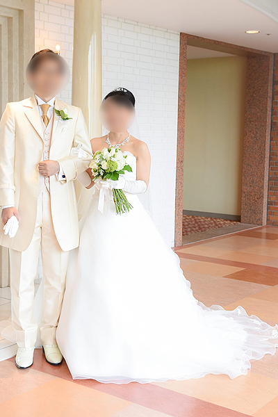 帯電防止処理加工 ウェディングドレス Aライン9号 結婚式 | www